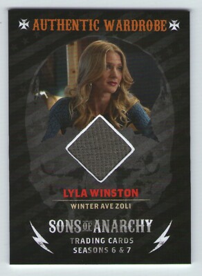 Sons of Anarchy seasons 6 & 7 Wardrobe card M09 Winter Ave Zoli as Lyla Winston