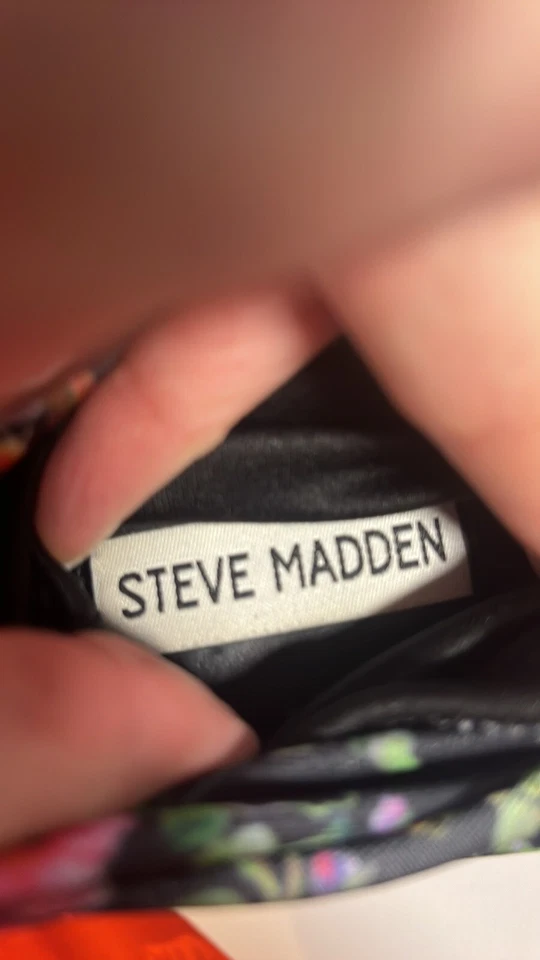 Botas Calcetín Floral Steve Madden Lombard Talla 7.5 Foto 4 de 4