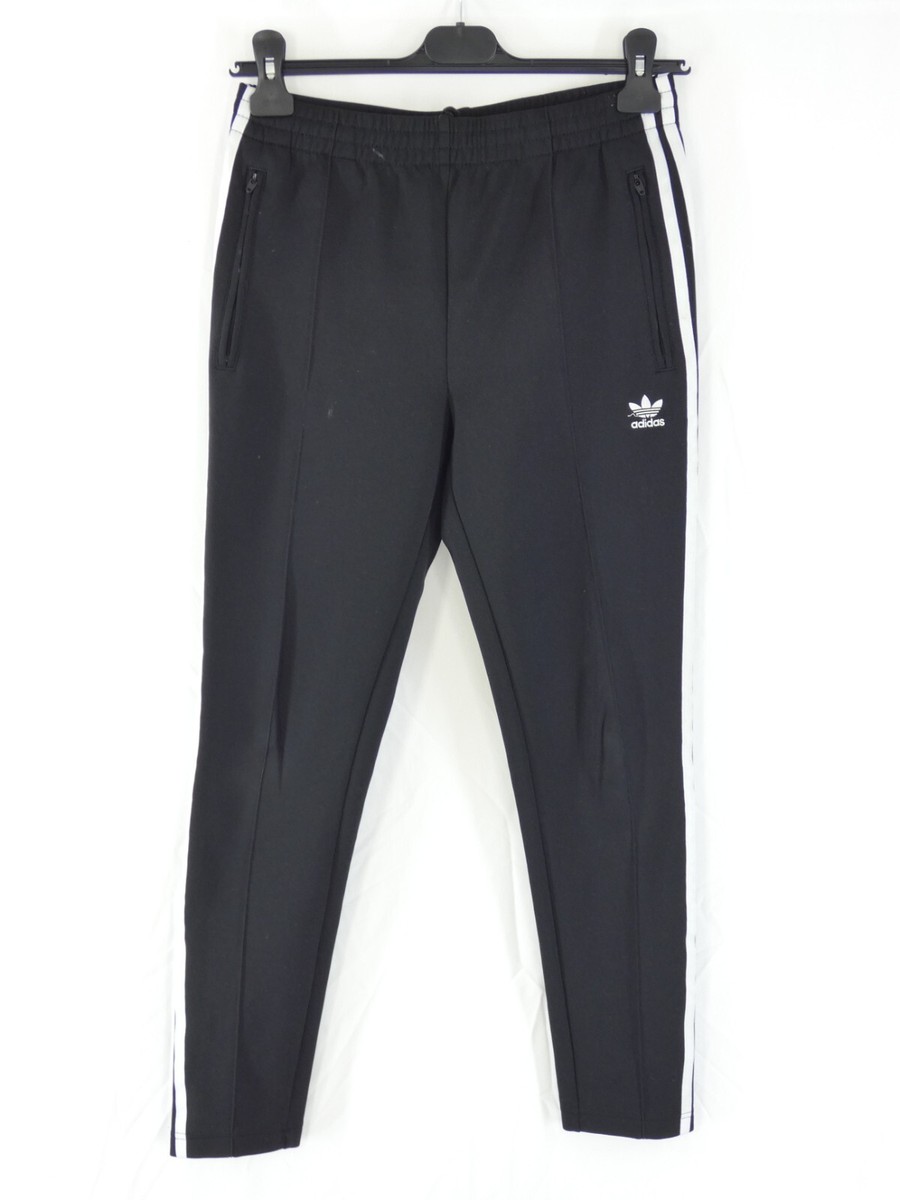 Adidas Womens Joggers Track Pants Black Bottoms Sport Slim Fit