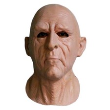 Best Selling Latex Realistic Disguise Fancy Dress Life Like Old Man Head mask
