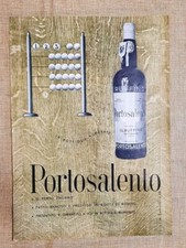 Pubblicità Epoca Collezionisti 1941 Vino Portosalento I.L.Ruffino Pontassieve