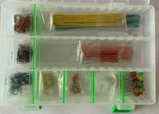 Electronix Express Jumper Wire Kit, Assorted Colors and Lengths #2700RJW90