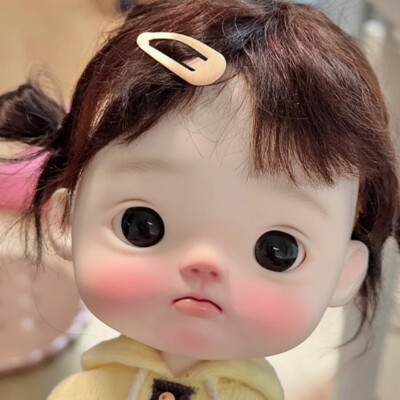 Cute 1/6 BJD Doll SD Ball Joint Resin Big-headed Naked Doll Girl Birthday Gift