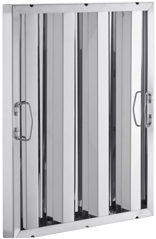 20" x 16" Stainless Steel Hood Grease Commercial Exhaust Filter Baffle Kitchen