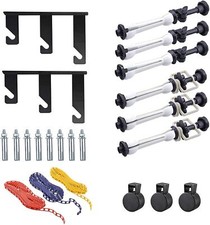 Photography Backdrop Wall Mount 3 Roller Support System