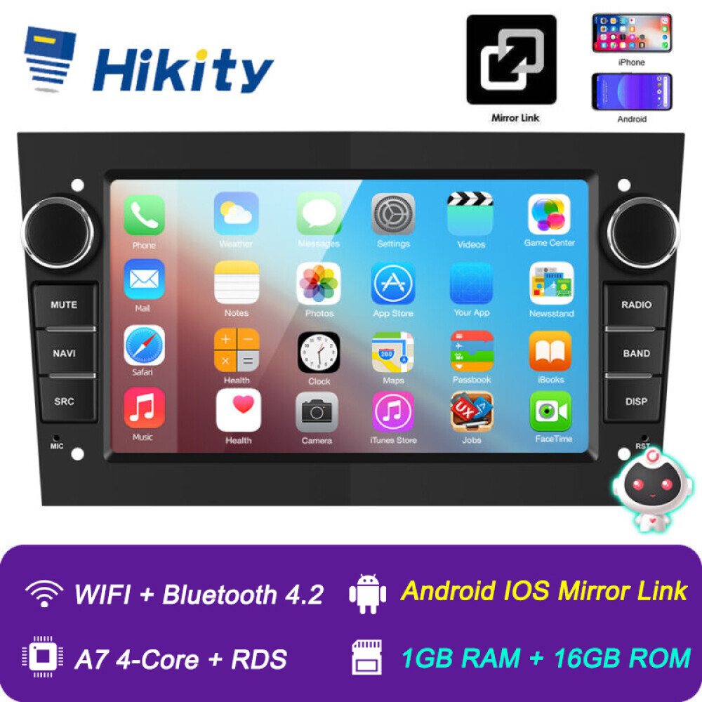 7 Zoll Touchscreen GPS Android 15 Für Opel Astra H Corsa C/D