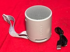 Sony SRS-XB100 Portable Bluetooth Speaker - Lt Gray