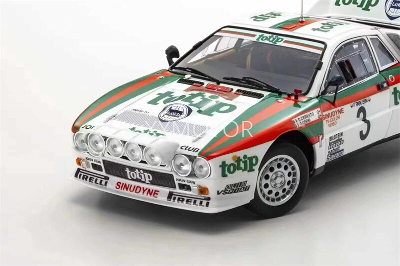 Kyosho 1:18 Lancia Rally037 1985 Targa Florio / totip Diecast