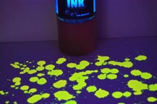 16oz Opticz Daytime Visible Yellow Luminescent UV Blacklight Reactive Ink