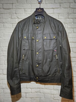 Waxed Jacket Belstaff Racemaster Faded Olive Belstaff Racemaster