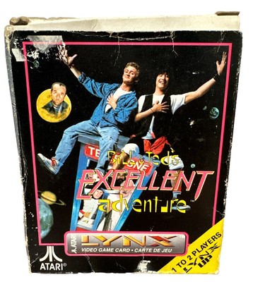 Bill and Ted's exzellentes Abenteuer - Atari Lynx Videospiel PAL **SCHNELLE P&P**