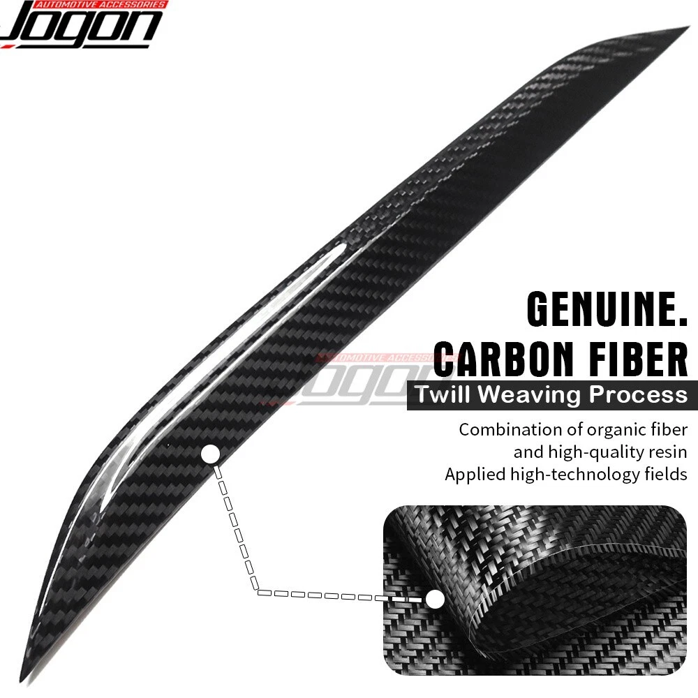 Real Carbon For Dodge Durango GT SRT R/T 2011-23 Dash Passenger Side Panel Strip - Picture 4 of 12
