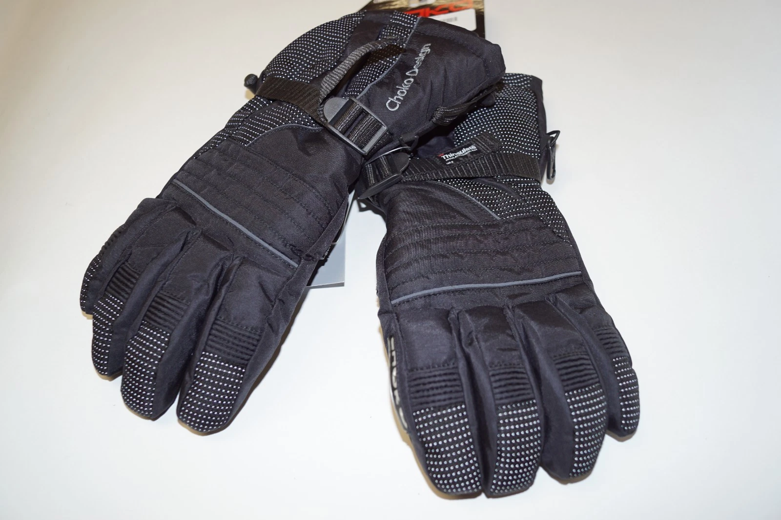 Choko Storm Nylon Snowmobile Gloves w Removable Liner S M 225809
