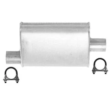 Cherry Bomb 16833CB Muffler 19 inch OAL, 14 in Body 3.0" Inlet 3.0" Outlet