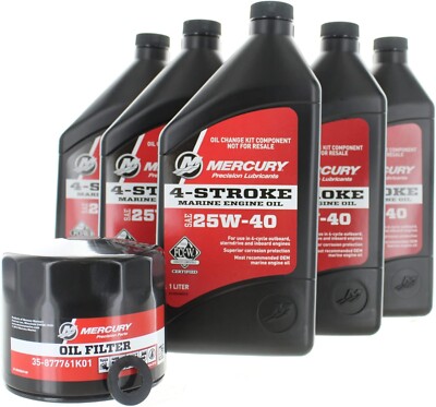 Oil Change Kit  Mercury 75/90/115 4-Stroke EFI 8M0081917