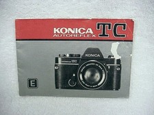 Konica TC Instruction Book  6.75   1 