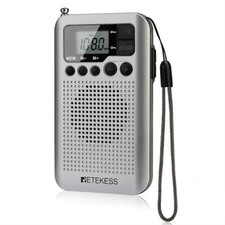 Retekess TR106 Pocket FM/AM Radio Receiver Mini Speaker Walking for Sporting
