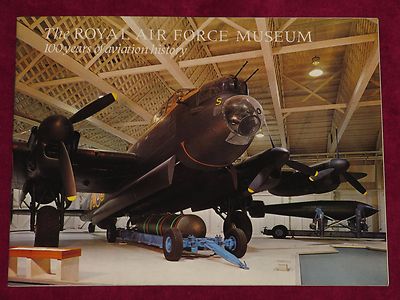 THE ROYAL AIR FORCE MUSEUM SOUVENIR BOOKLET BOOK PROMOTIONAL RAF LEAFLET ENGLAND