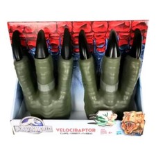 Jurassic World Park Velociraptor Claws Raptor Dinosaur Costume Toy Hasbro 2015