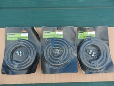 3 x Halfords Fuel Injector Hoses with clips -  1 x 7mmx1M, 2 x 9.5mmx1M