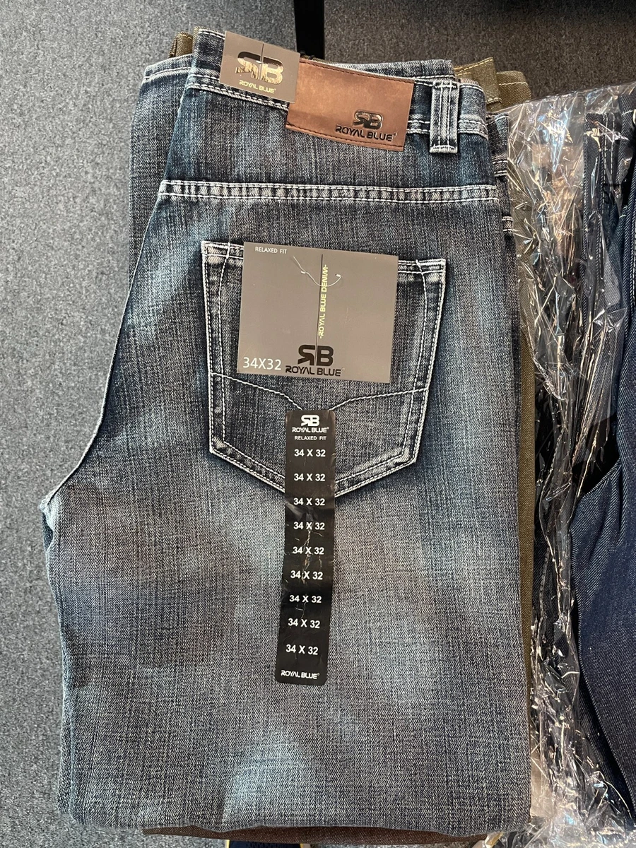 Royal Blue Relaxed Fit Jeans (BRAND NEW)