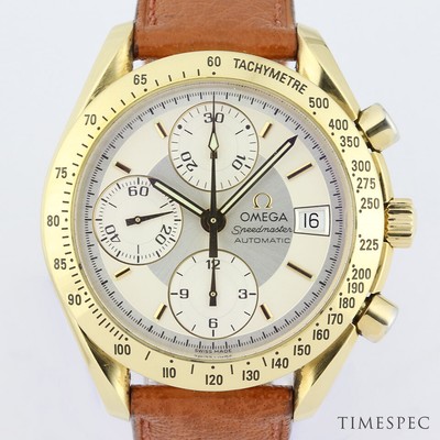 omega speedmaster yellow