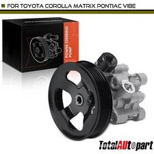 New Power Steering Pump w/ Pulley for Toyota Corolla Matrix Celica Pontiac Vibe
