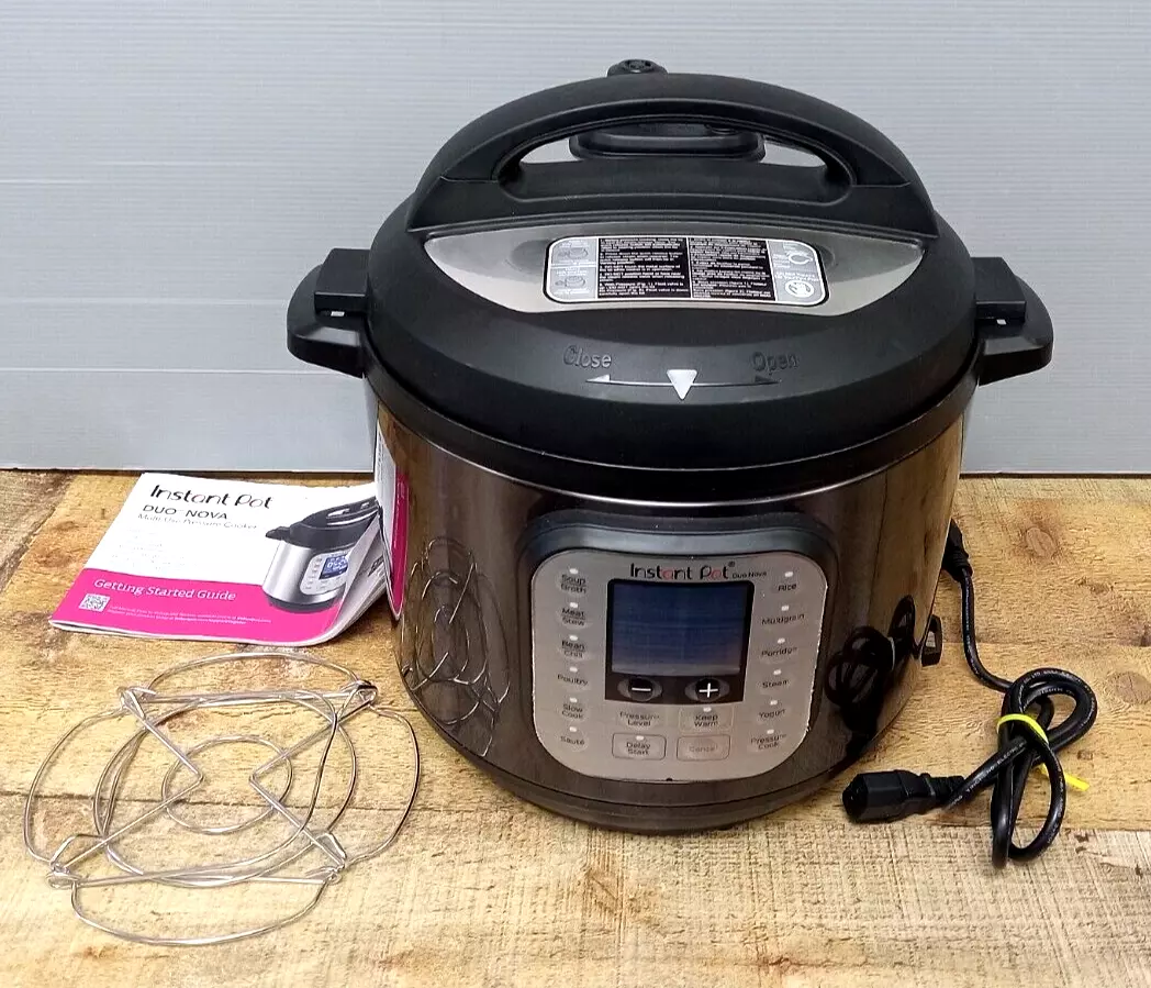 Instant Pot Duo Nova 6-quart Multi-Use Pressure Cooker, Black