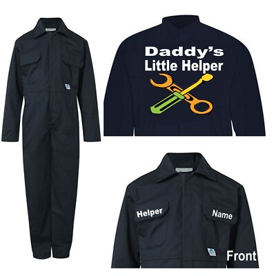 Kinder Latzhose Overall personalisieren kleiner Helfer Opa Papa Mama Oma