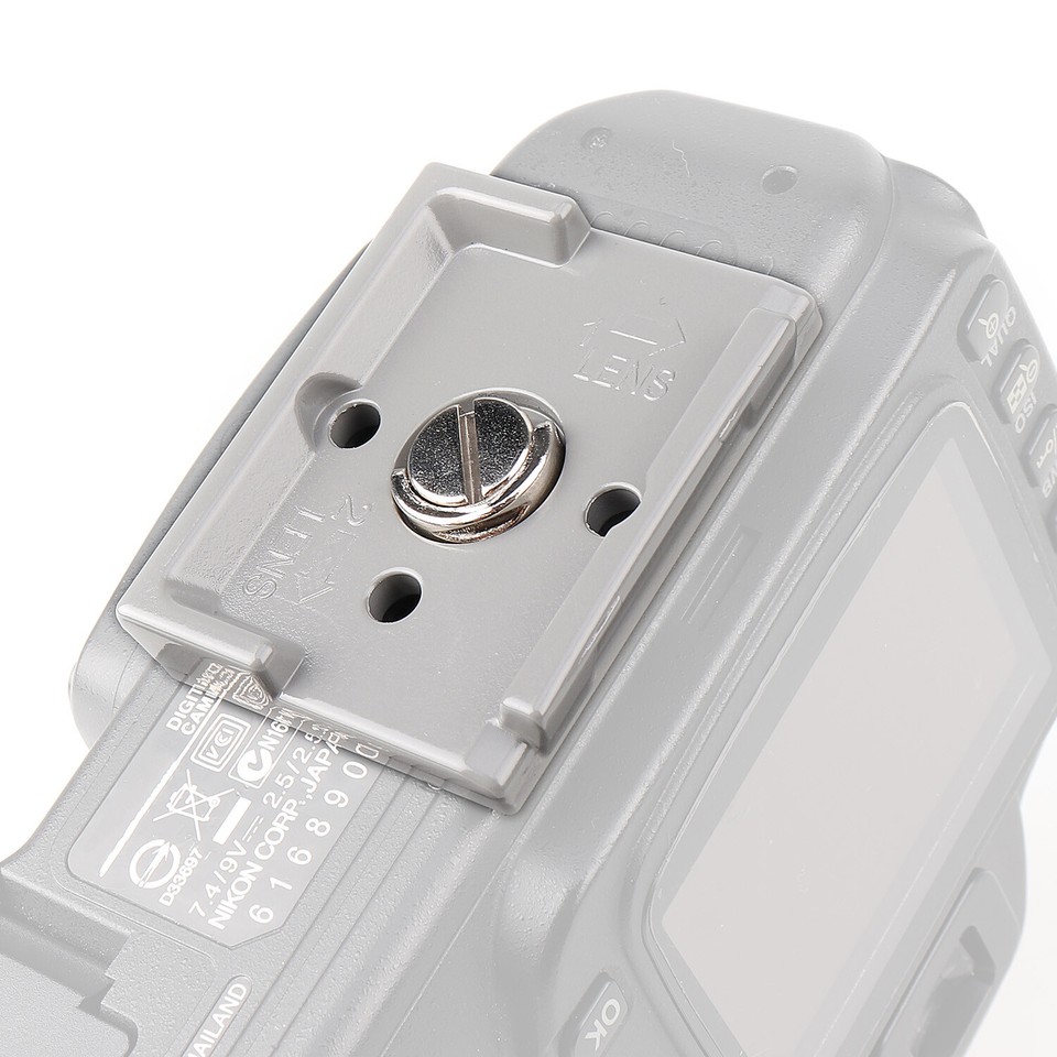 Quick Release Plate Compatible With Manfrotto 200PL-14, 484RC2, 486RC2, 323 Tripod Ballheads - Universal Fit
