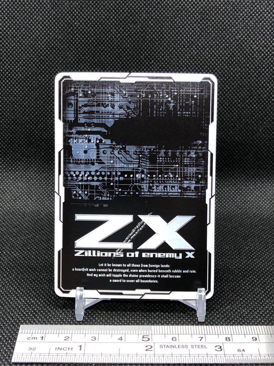 Cheerful Date Ugly Z/X Zillions of enemy X TCG Card R E37-007 Holo