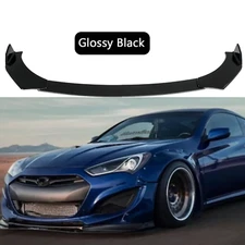 For Hyundai Genesis Coupe Front Bumper Lip Splitter Spoiler Diffuser Body Kit