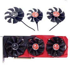 Tomahawk Graphics Card Fan For ColorfUl RTX3060 RTX3070 RTX3080 RTX3090 Parts