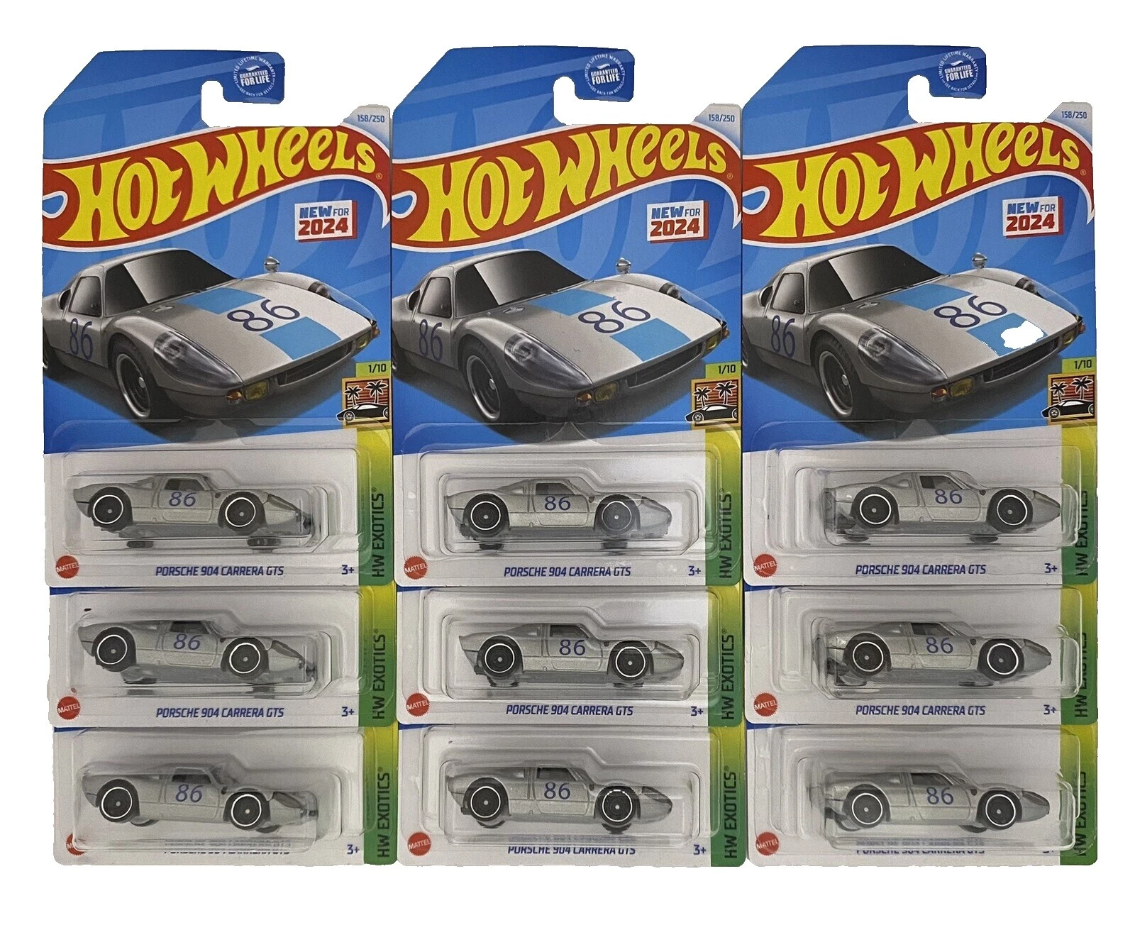Современные литые машинки Hot Wheels Exotics Porsche