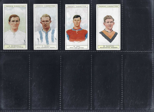 OGDENS - CAPTAINS OF FOOTBALL CLUBS & COLOURS - FULL SET OF 44 CARDS - Picture 9 of 10
