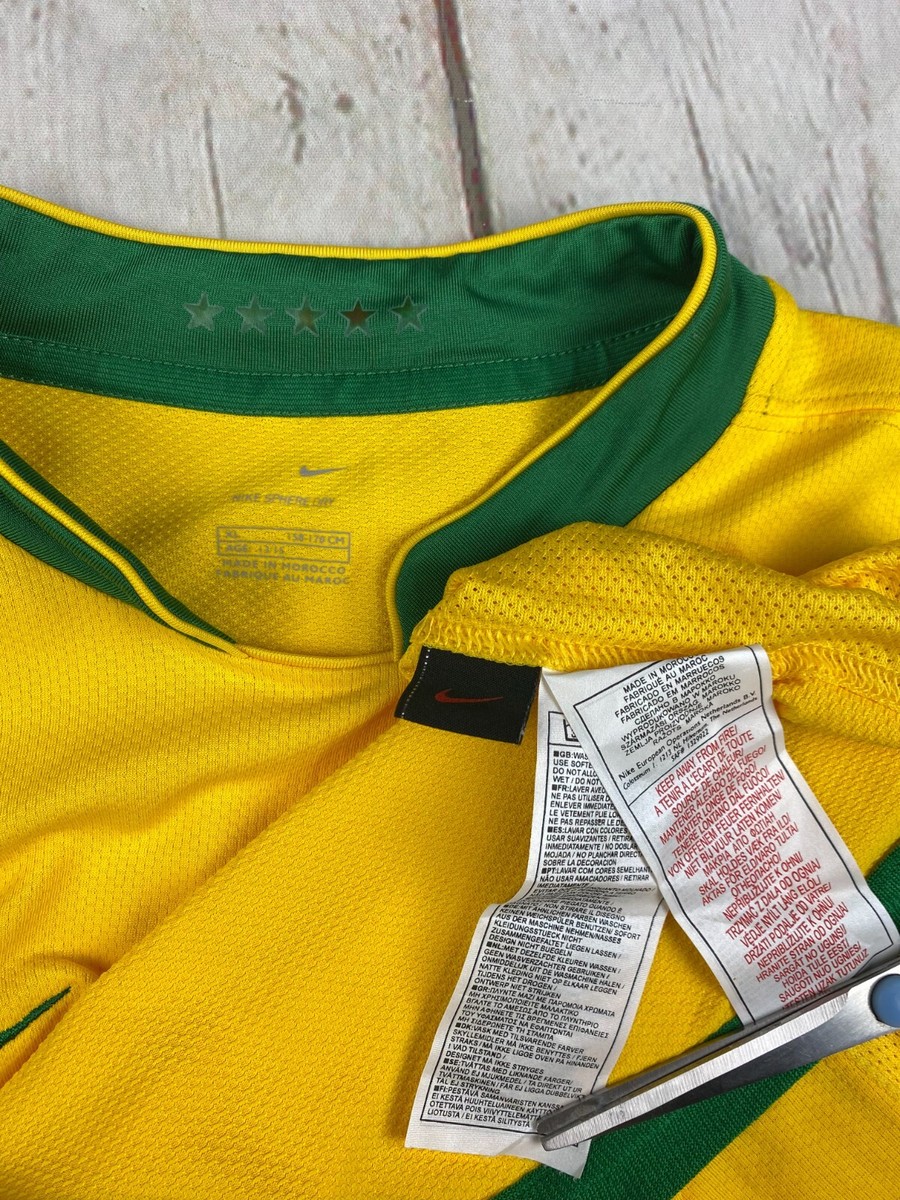 Maillot Vintage Brésil 2008/10 Extérieur - Robinho 11 - Officiel