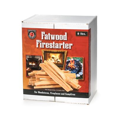 Fatwood 8lb Burlap Bag Fire Starter