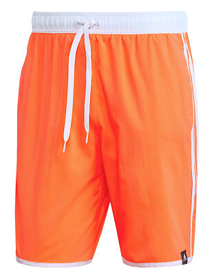 adidas Herren 3-Streifen Badeshorts Badehose Beach Short Strandshorts apricot