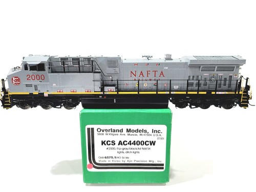 Overland OMI KCS AC4400CW Kansas City Southern TLCAN #2000 HO latón #6575.1 | Zustand: New: Other (See Details)