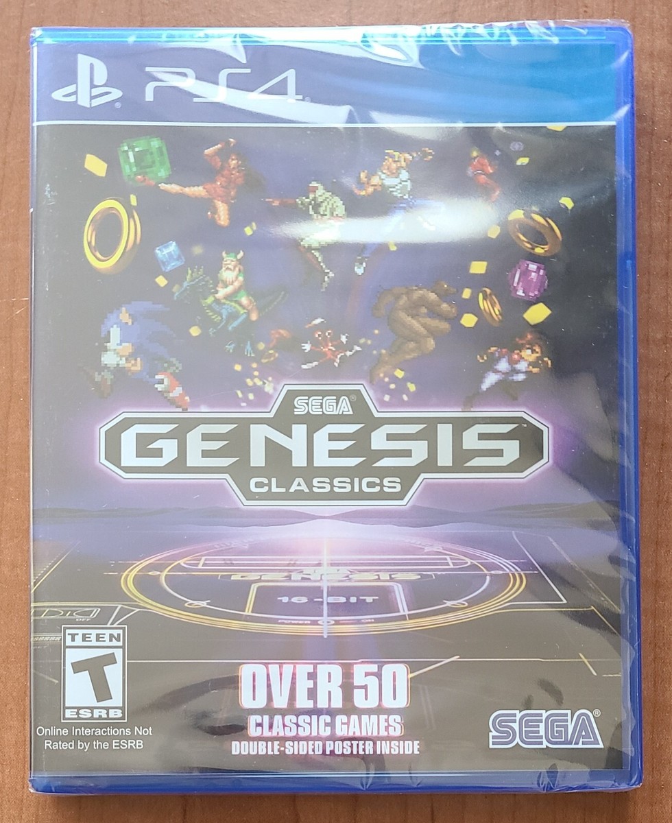 Genesis版ソフト4本セット【中古・Genesis版】 Sega Genesis Classics Video Games for PlayStation 4 Kids