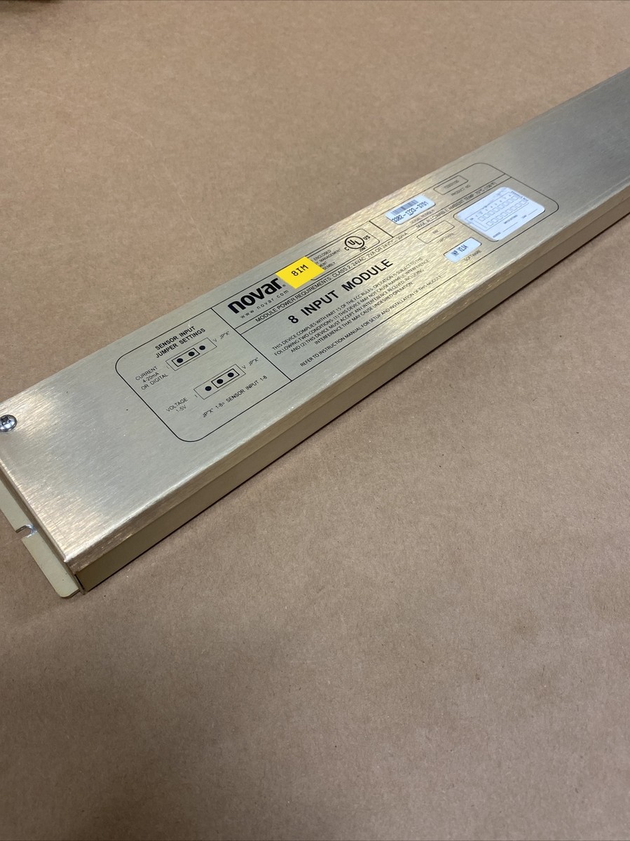 Honeywell Novar 733031100 8 Input Module | eBay