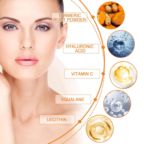 Turmeric + Vitamin C Booster Eye Cream, Brightening and Hydrating Eye Cream, Dar - Picture 5 of 12