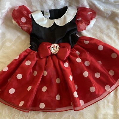 Toys R Us Disney Minnie Mouse Costume One-Piece Size 3-6