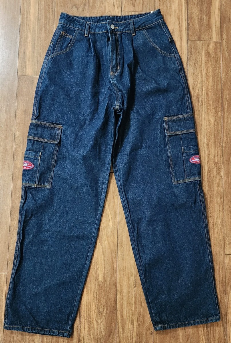 Wake Jeans Sz Large Baggy Carpenter Cargo Shein Skater | eBay