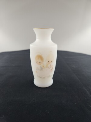 Precious Moments Mini Bud Vase ''Forever Mine'' - 4.5'' Tall