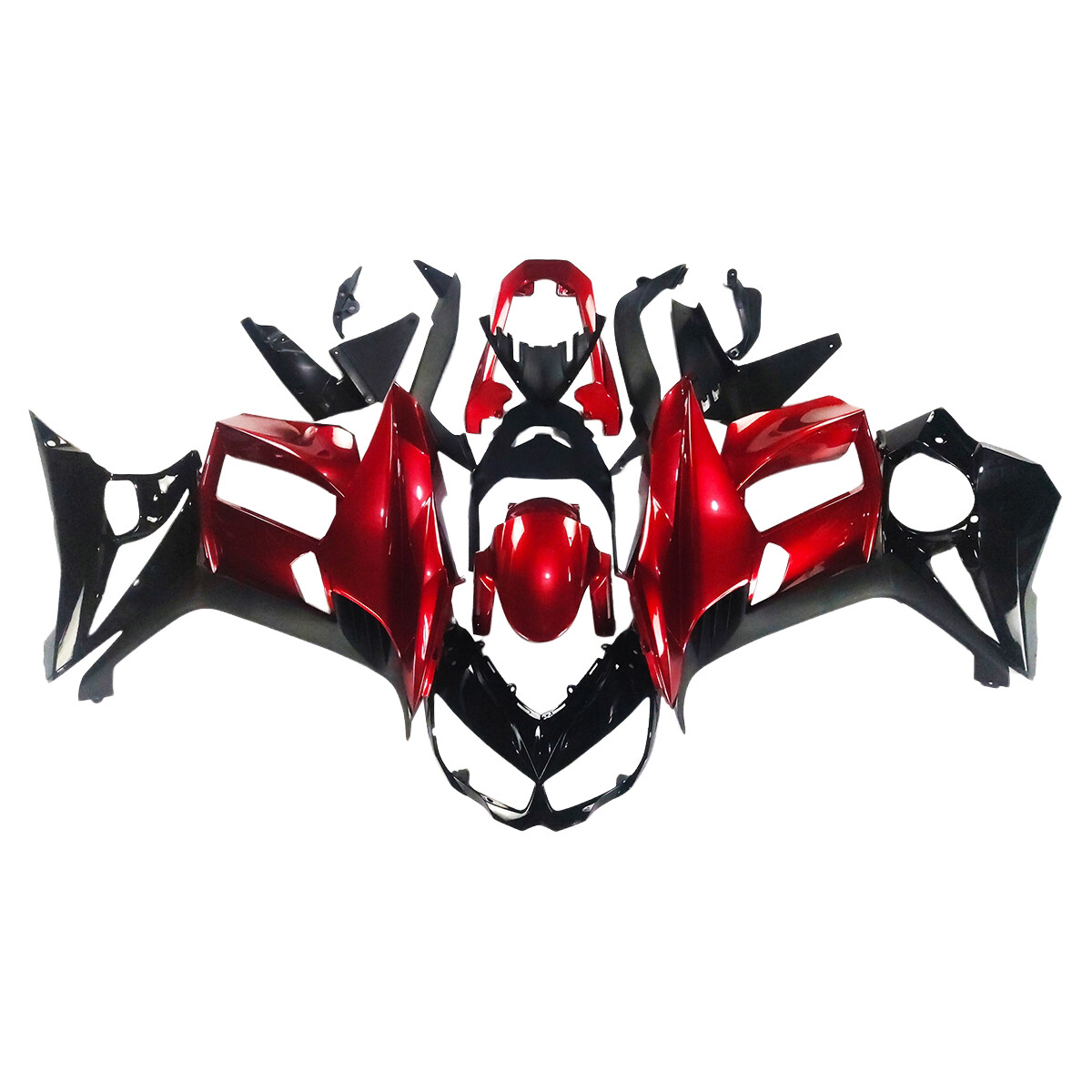 Candy Red Black Bodywork for Kawasaki Ninja 1000 2010-2015 Z1000SX ABS Body Kit