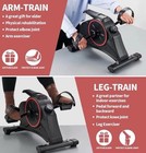 Under Desk Bike Pedal Exerciser - Magnetic Mini Exercise Bike, Desk Pedal Bike — photo 4