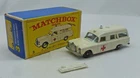 Lesney Matchbox Toys MB3c Mercedes Ambulance with Red Cross Labels