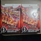2X Pokemon Scarlet & Violet Obsidian Flames Booster Bundles. 6 Packs Total
