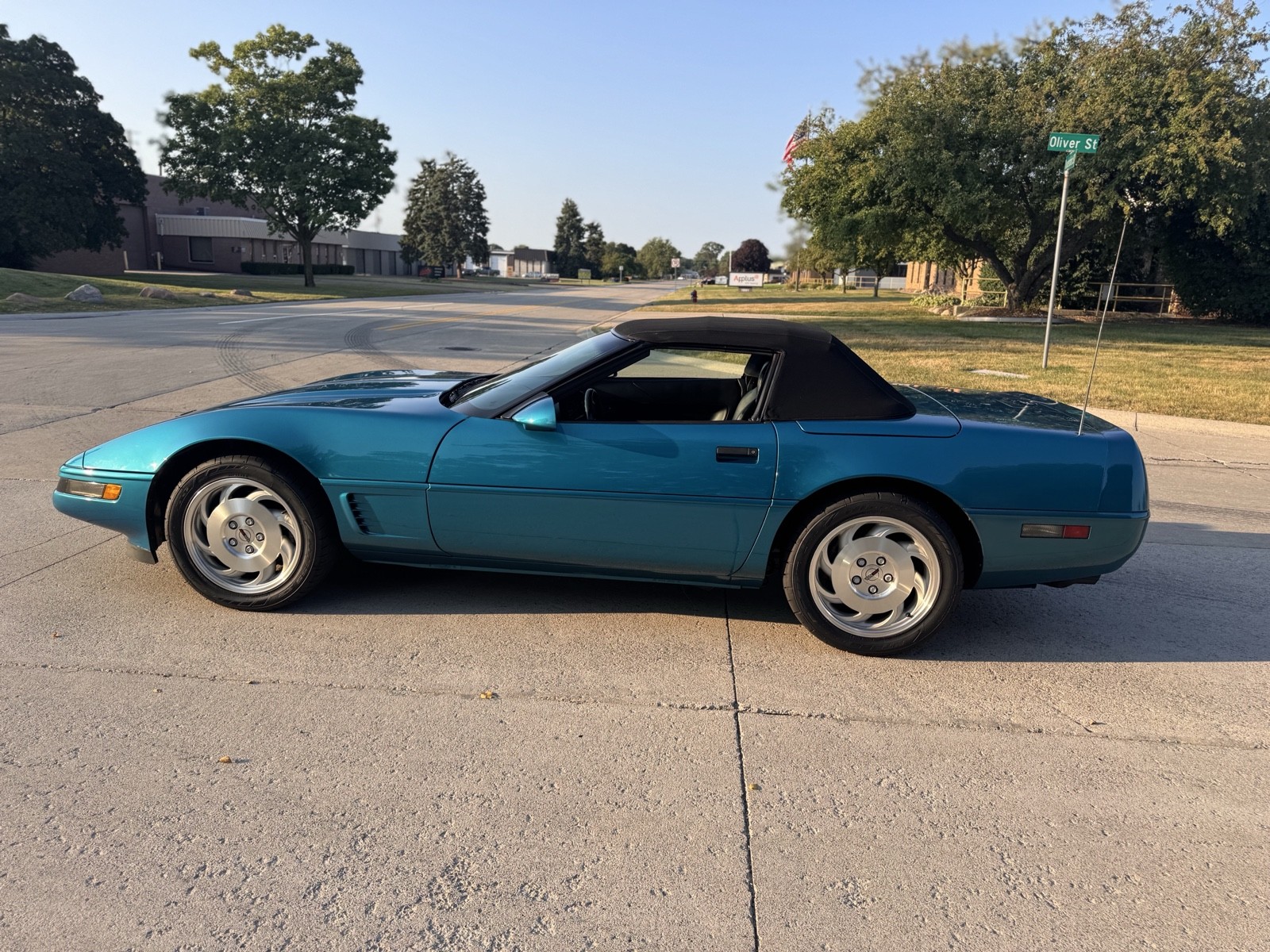 1995 Blue Chevrolet Corvette   | C4 Corvette Photo 8